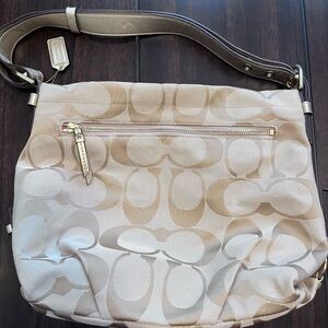 Coach Shoulder Bag Tan